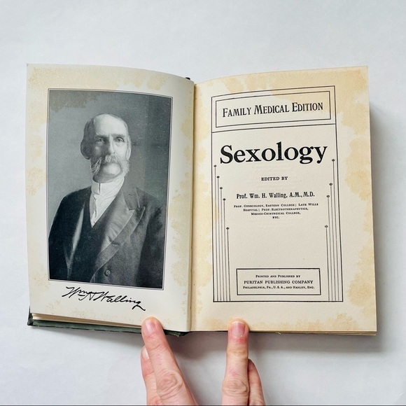 Hardcover Copy Book Sexology Family Medical Edition Rare Antique 1912 Puritan - Picture 6 of 9